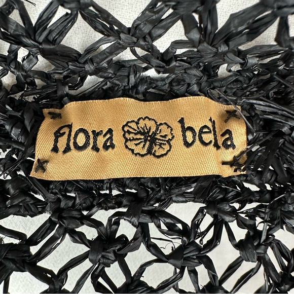 Florabella Baie Beach Tote Bag Rafia Natural Resort NWT - Picture 3 of 8